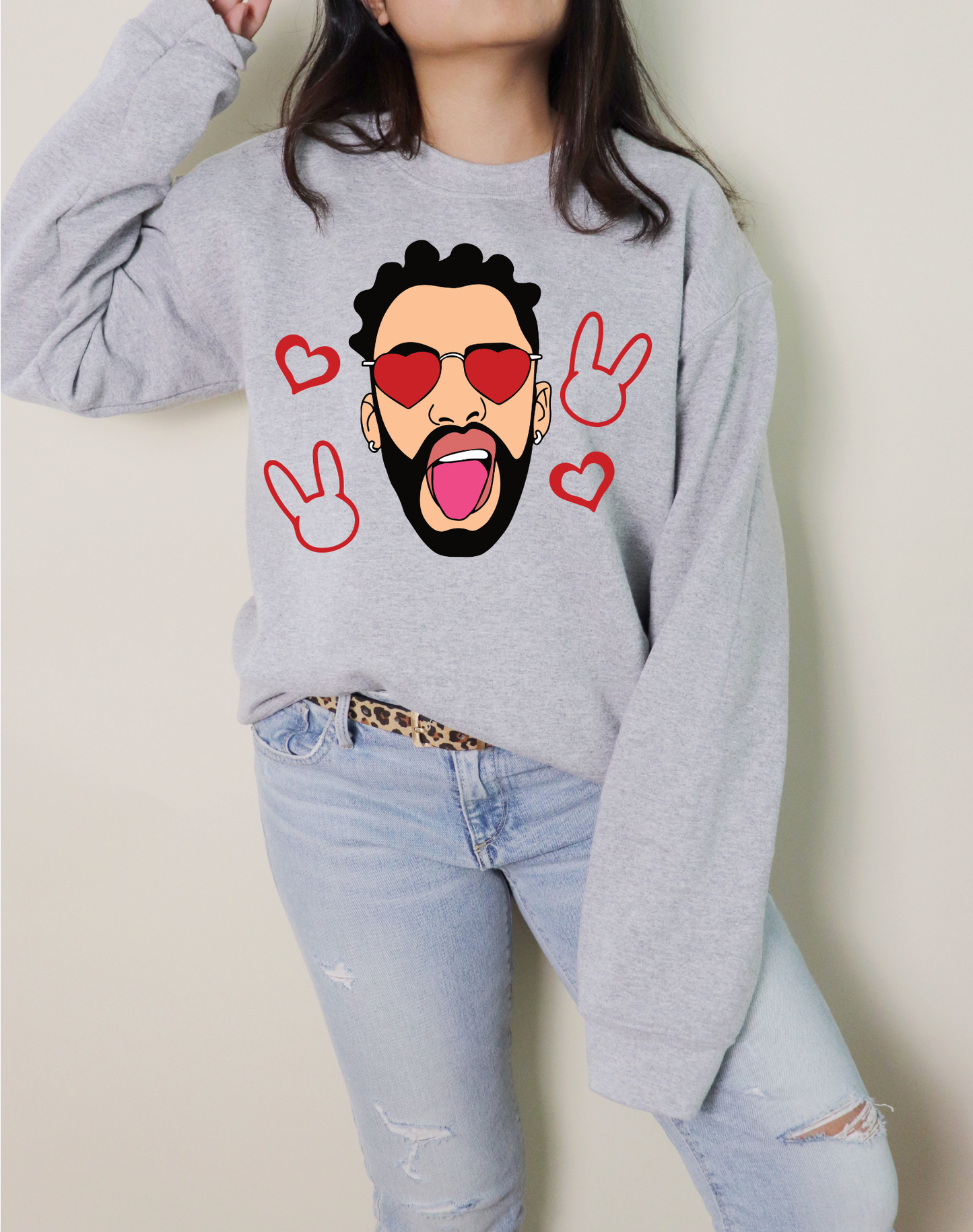 BAD BUNNY AMOR EDITION - DTF transfer