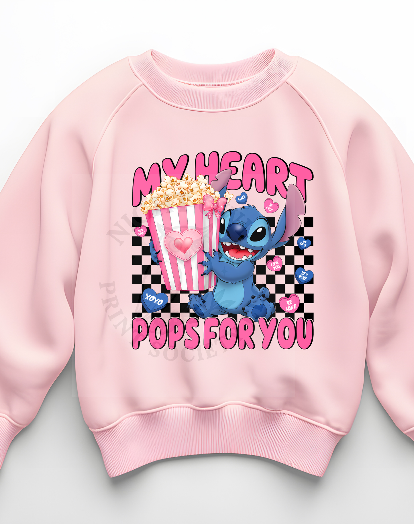 MY HEART POPS FOR YOU - DTF transfer