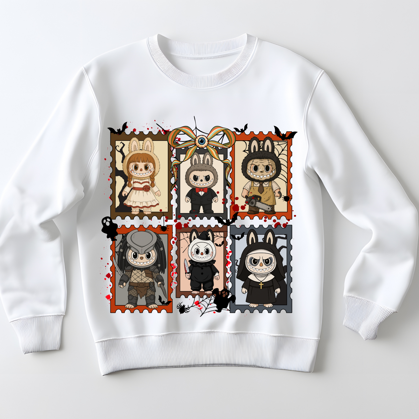 Creepy Cute Horror Characters- Halloween DTF Print
