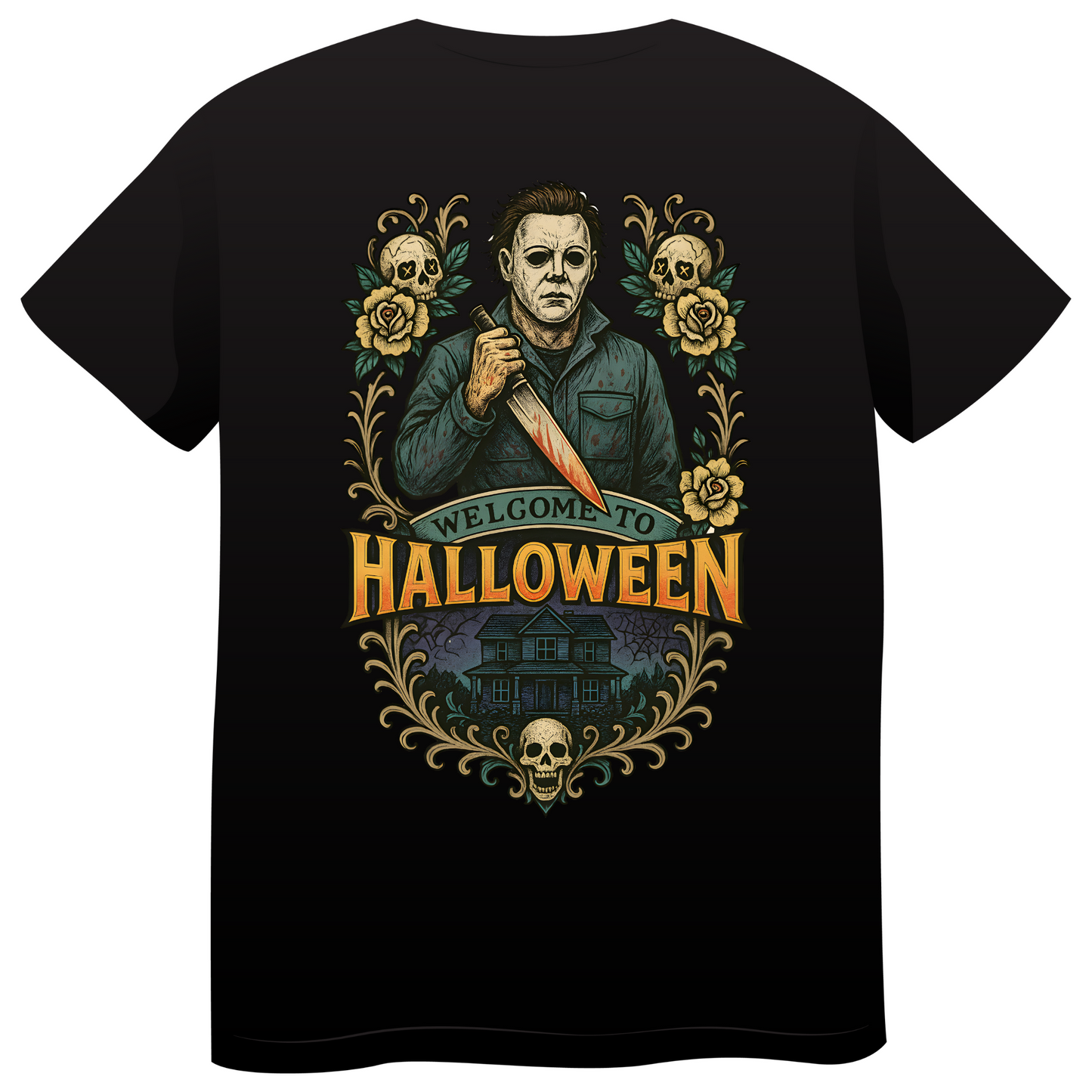 Welcome to Halloween- Michael Myers DTF Print