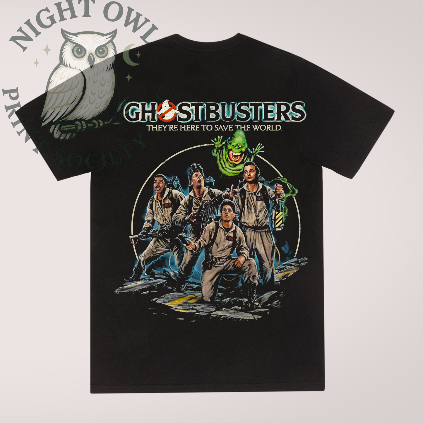Who You Gonna Call? Retro Movie Inspired DTF Transfer