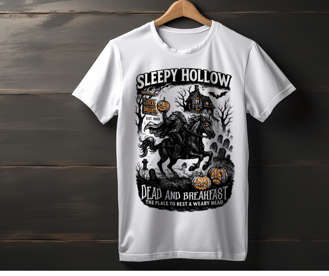 Sleepy Hollow DTF Print - Dead and Breakfast