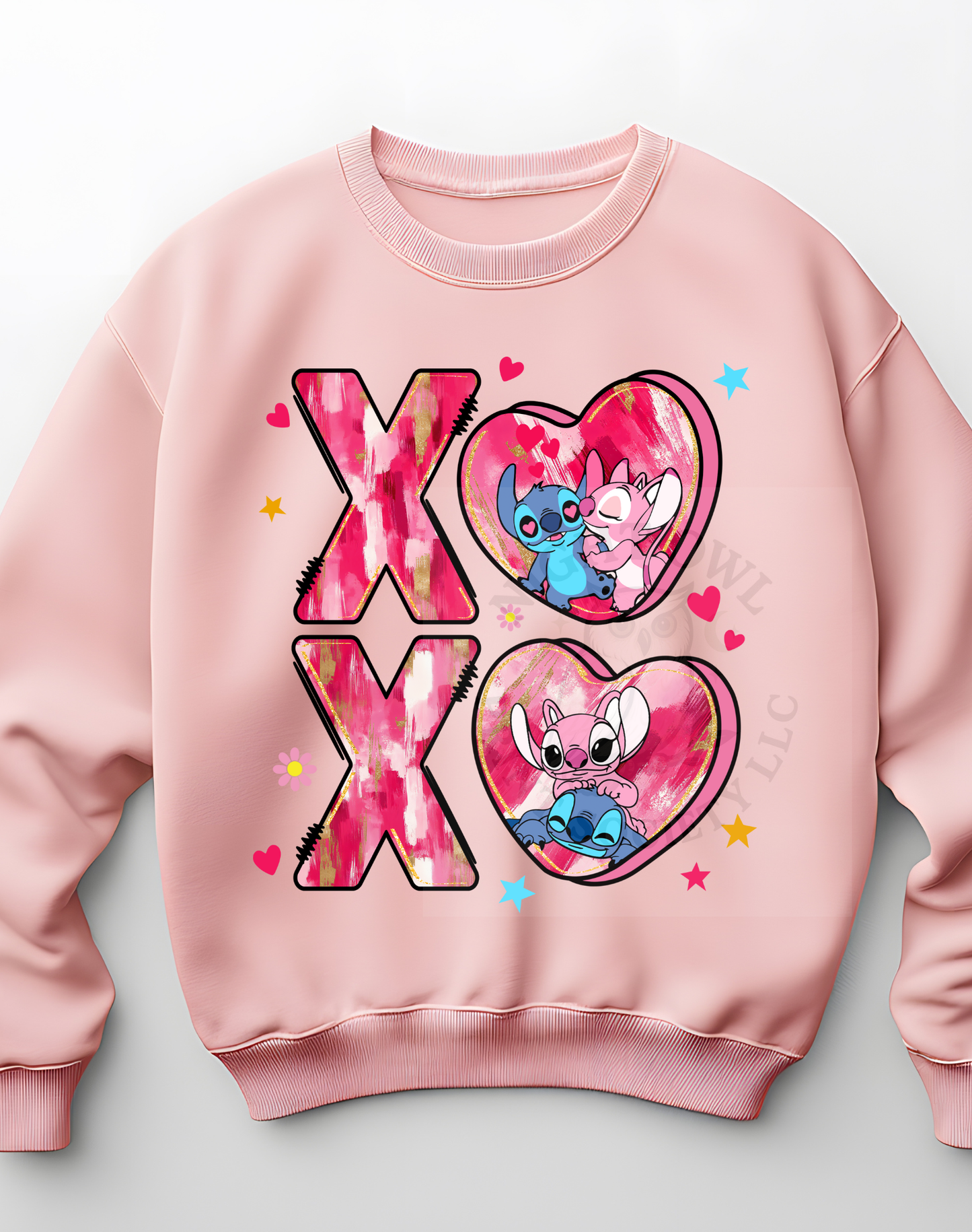 CUTE ALIEN XOXO - DTF transfer