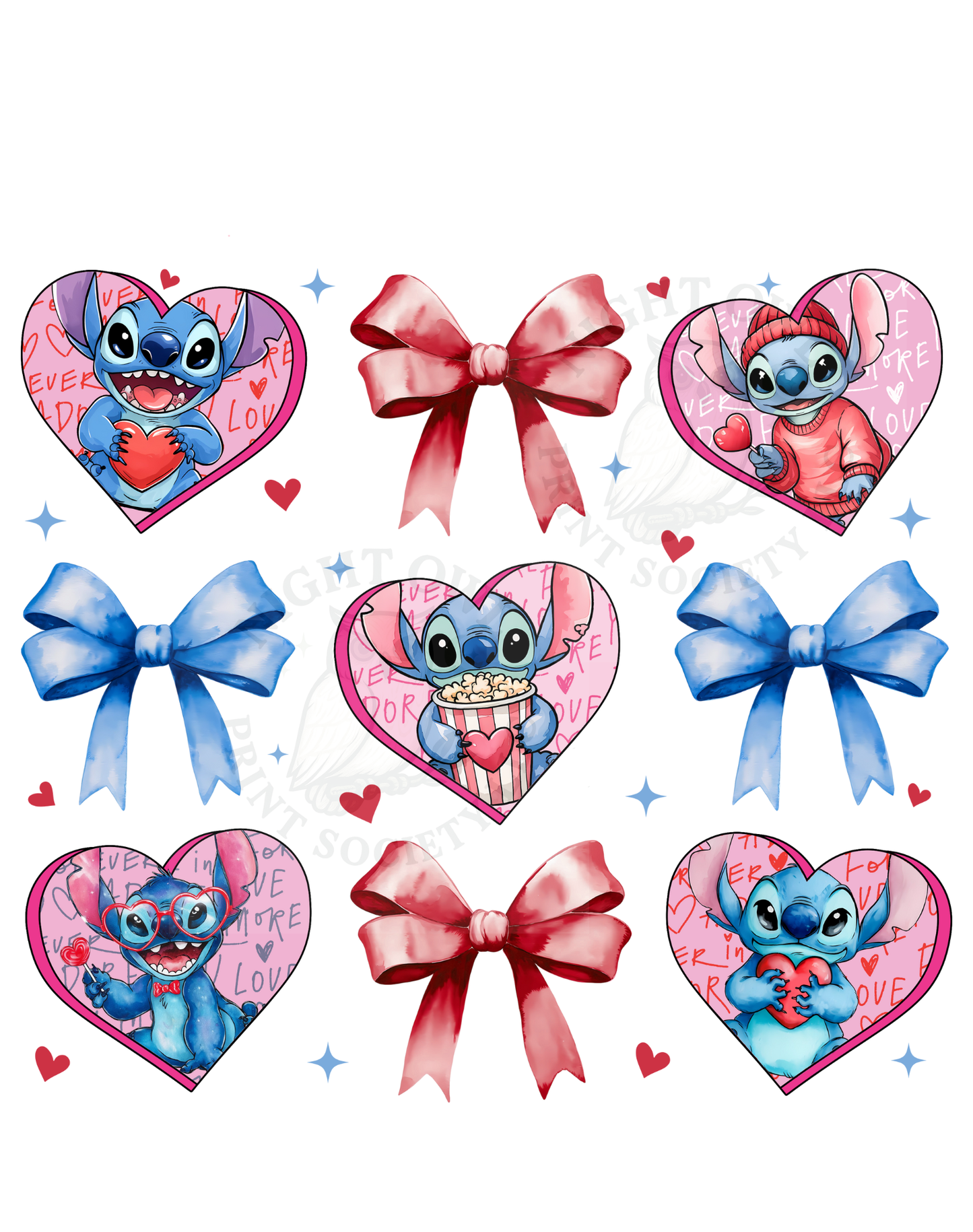 SWEET ALIEN RIBBONS - DTF transfer