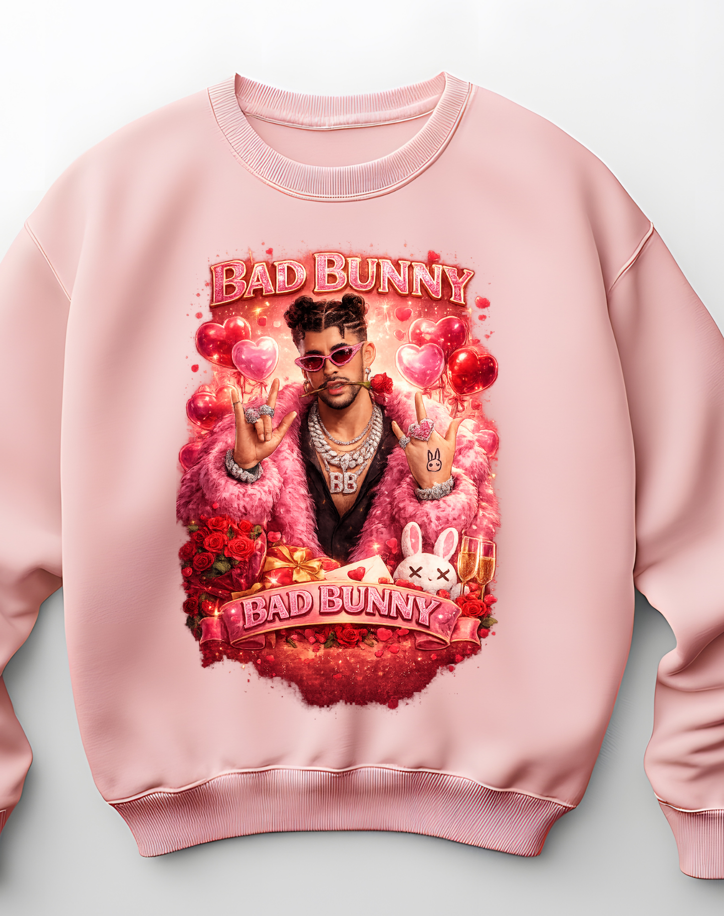 Bad Bunny  -DTF transfer