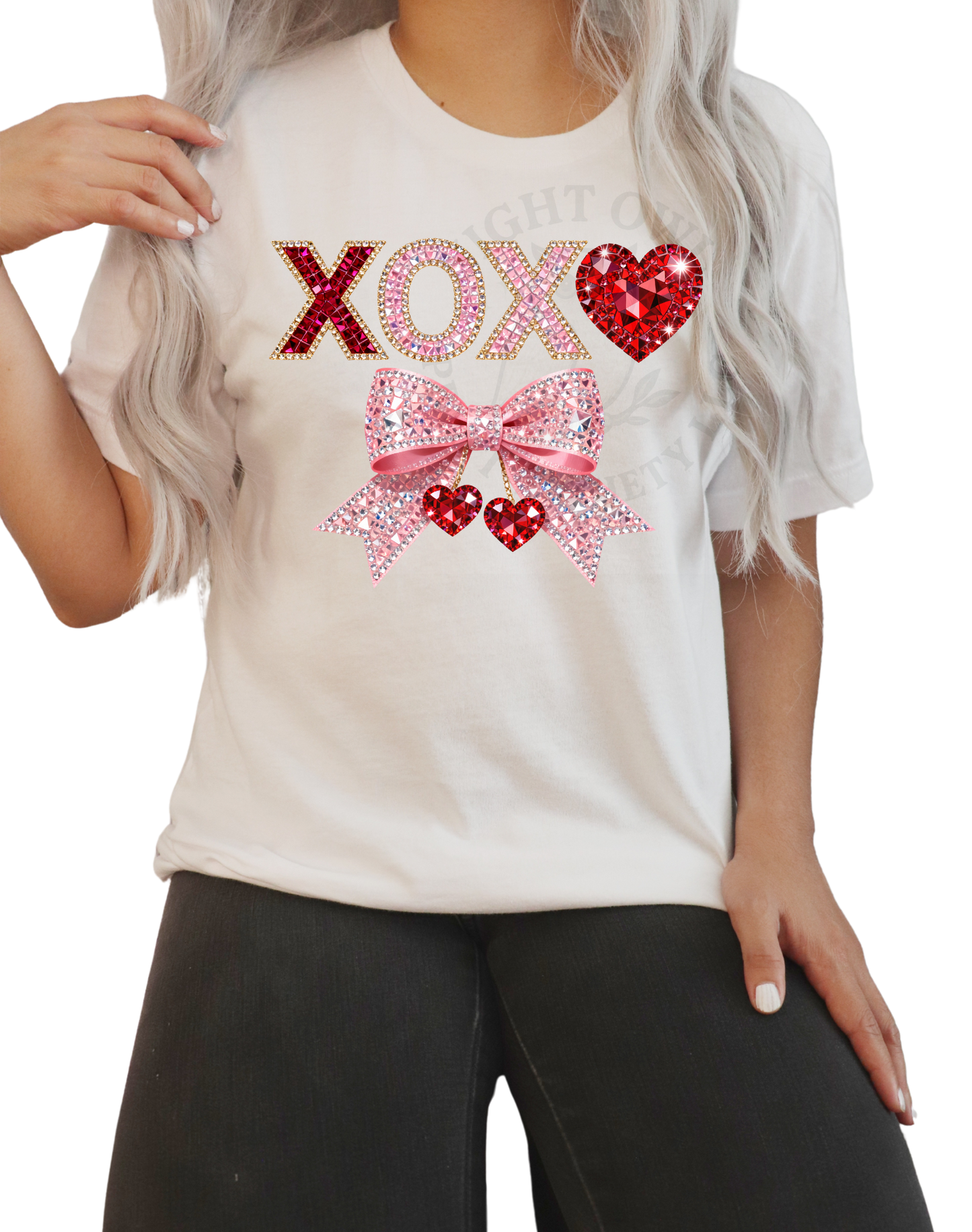 XOXO - DTF transfer
