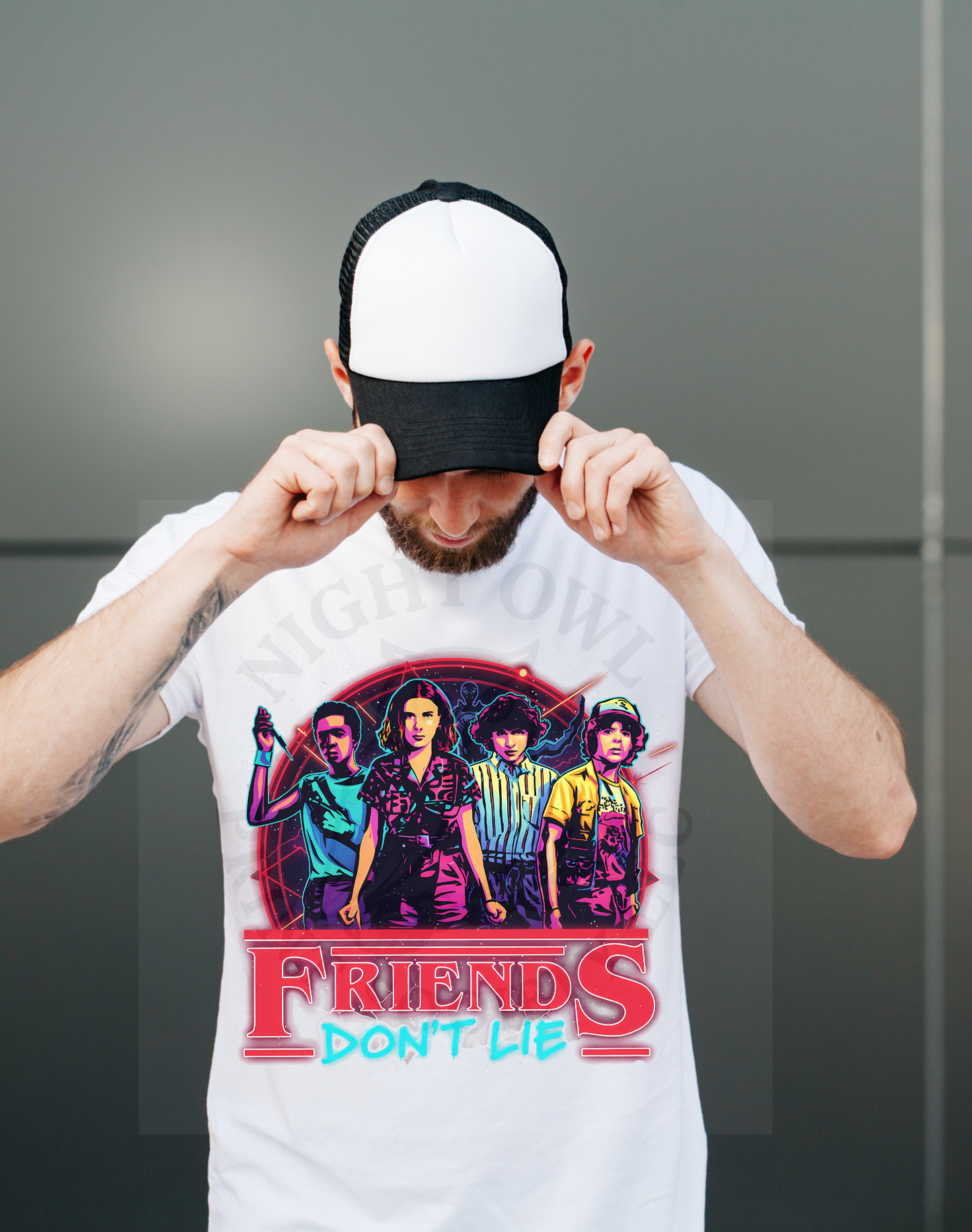 FRIENDS DON'T LIE  1 - DTF transfer