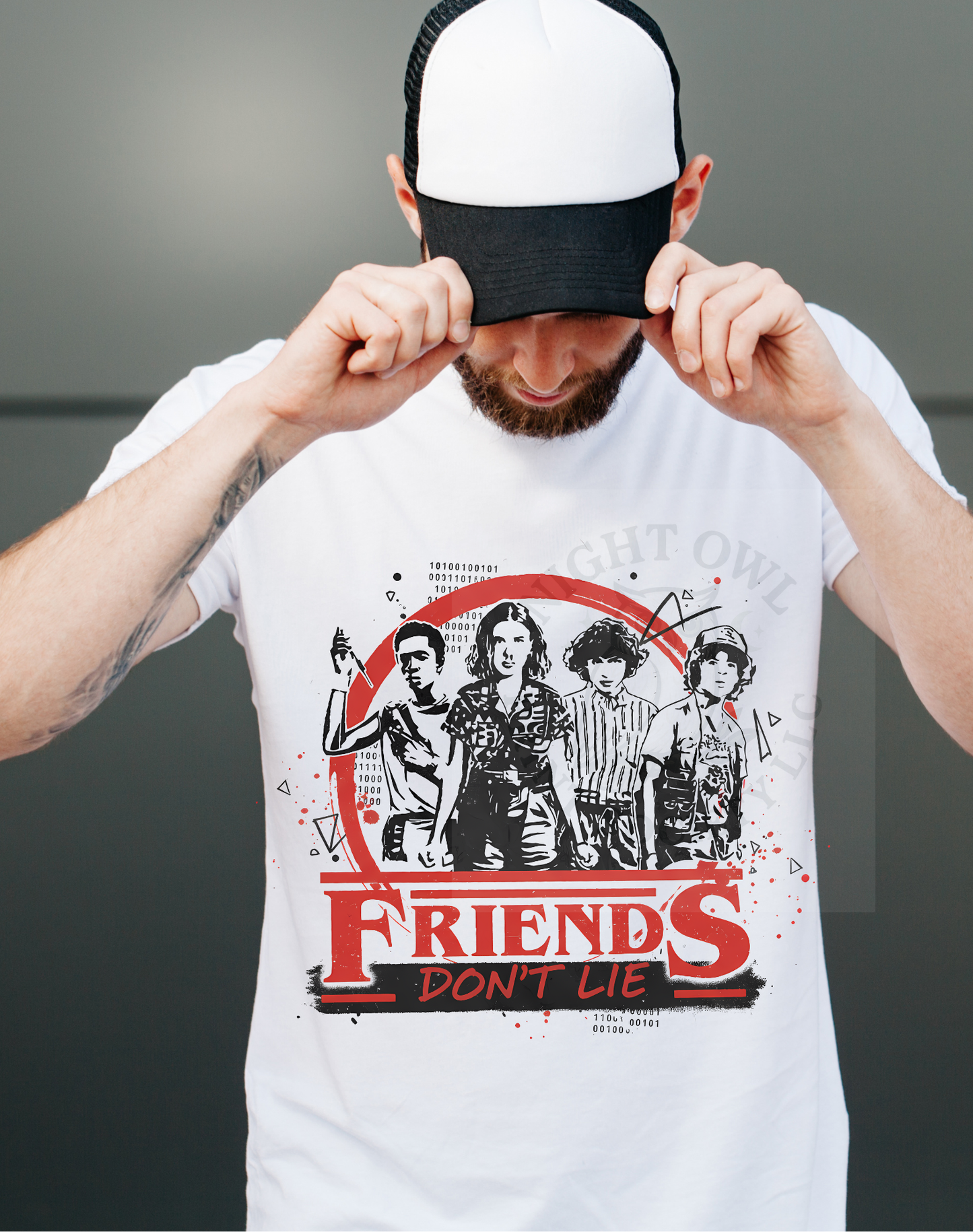 FRIENDS DON'T LIE  3 - DTF transfers