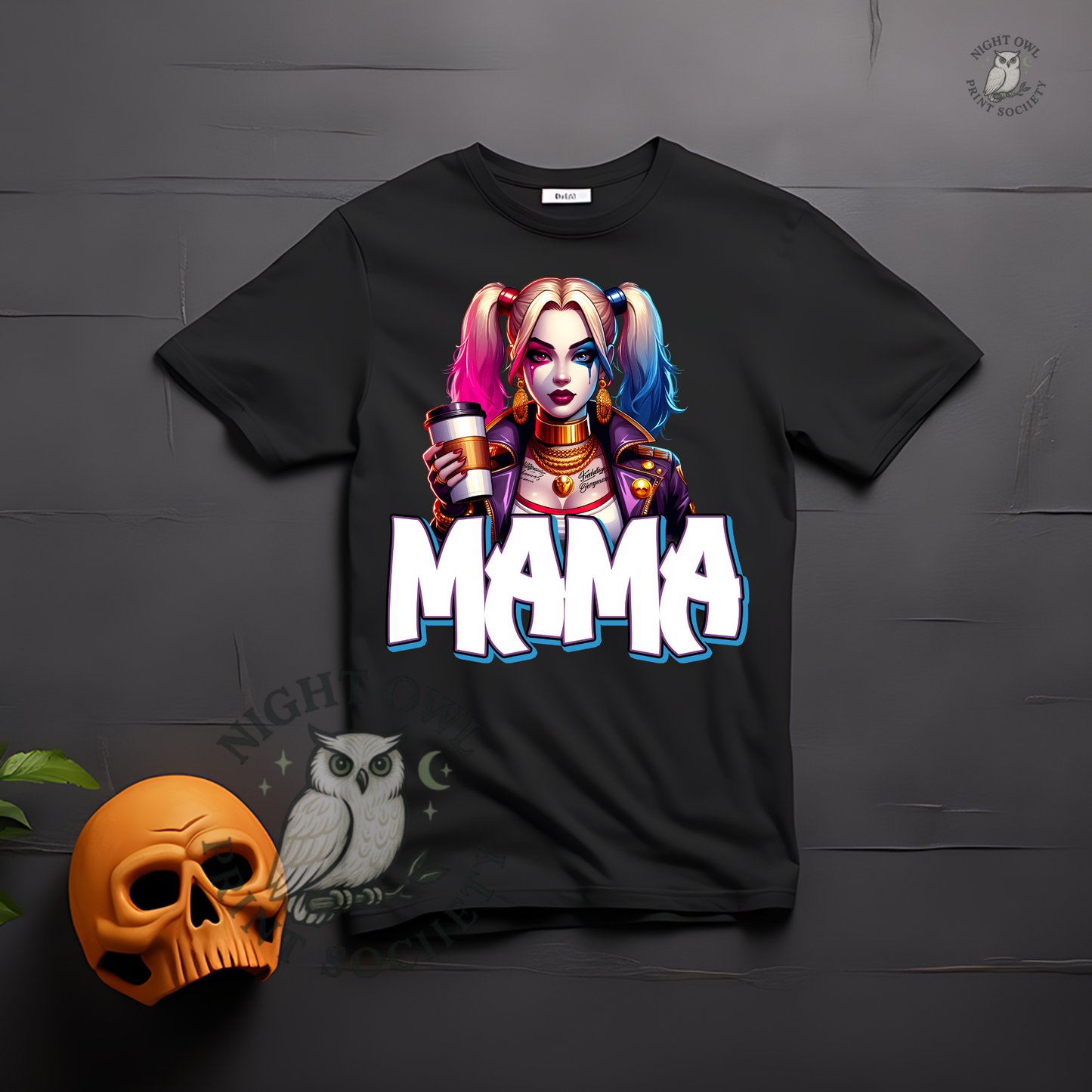 Badass Mama🖤DTF Transfer - Ready To Press