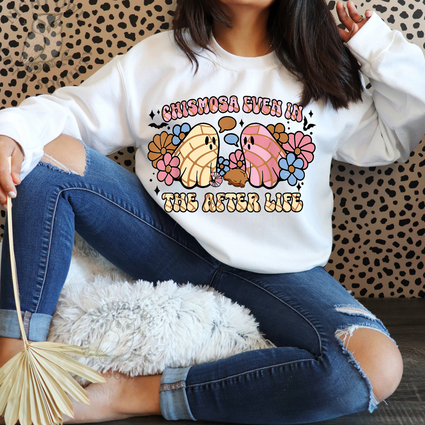 👻 Chismosa Even in the Afterlife – DTF Transfer Print 🌸