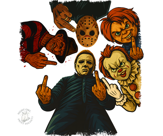 Horror Squad Attitude DTF