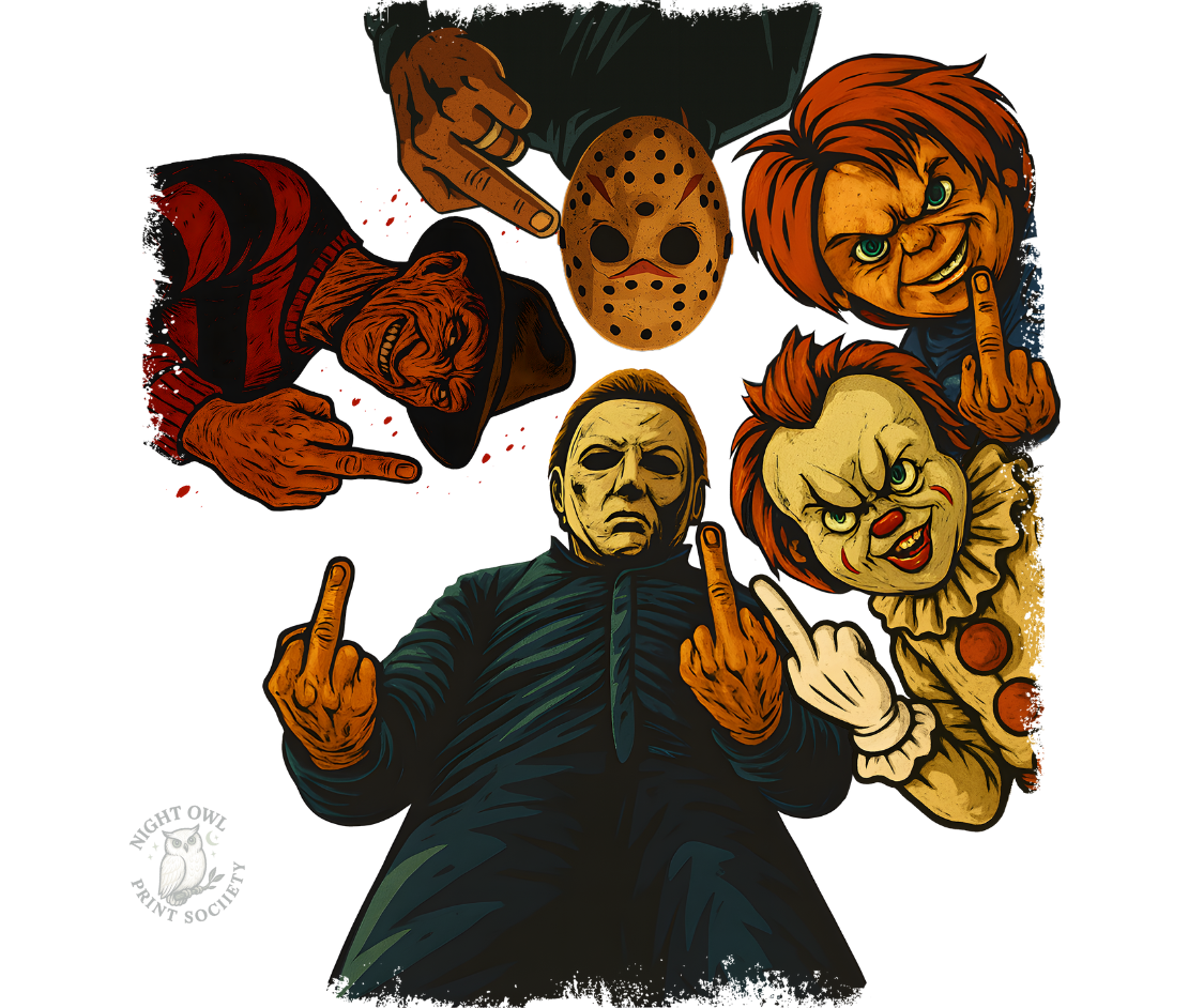 Horror Squad Attitude DTF