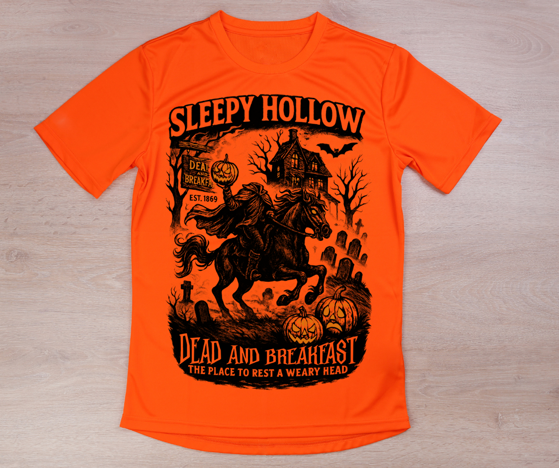 Sleepy Hollow DTF Print - Dead and Breakfast