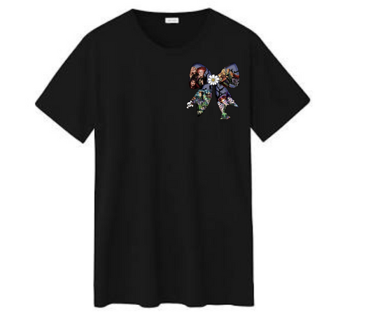 Witch Sisters Bow DTF Transfer - Halloween Ready to Press