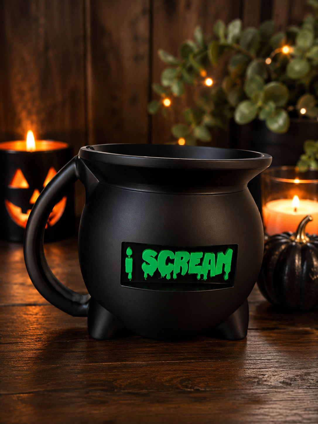 🧙 I Scream Cauldron Ice Cream Pint Holder
