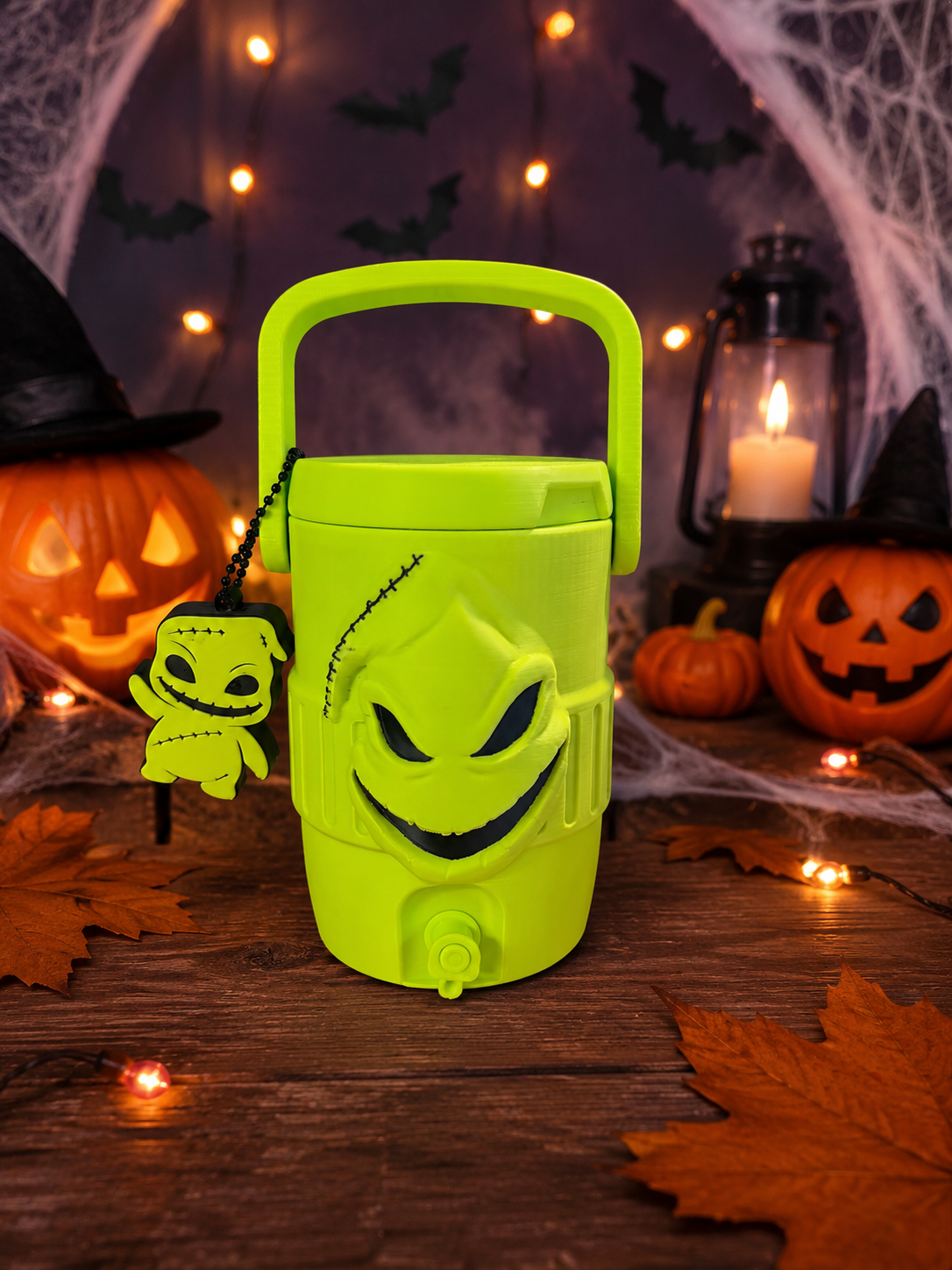 Oogie Boogie 12oz Can Cooler with Handle – Halloween Drink Cooler