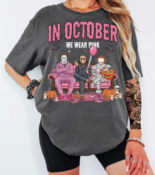 In October We Wear Pink - DTF Transfer - Ready to Press