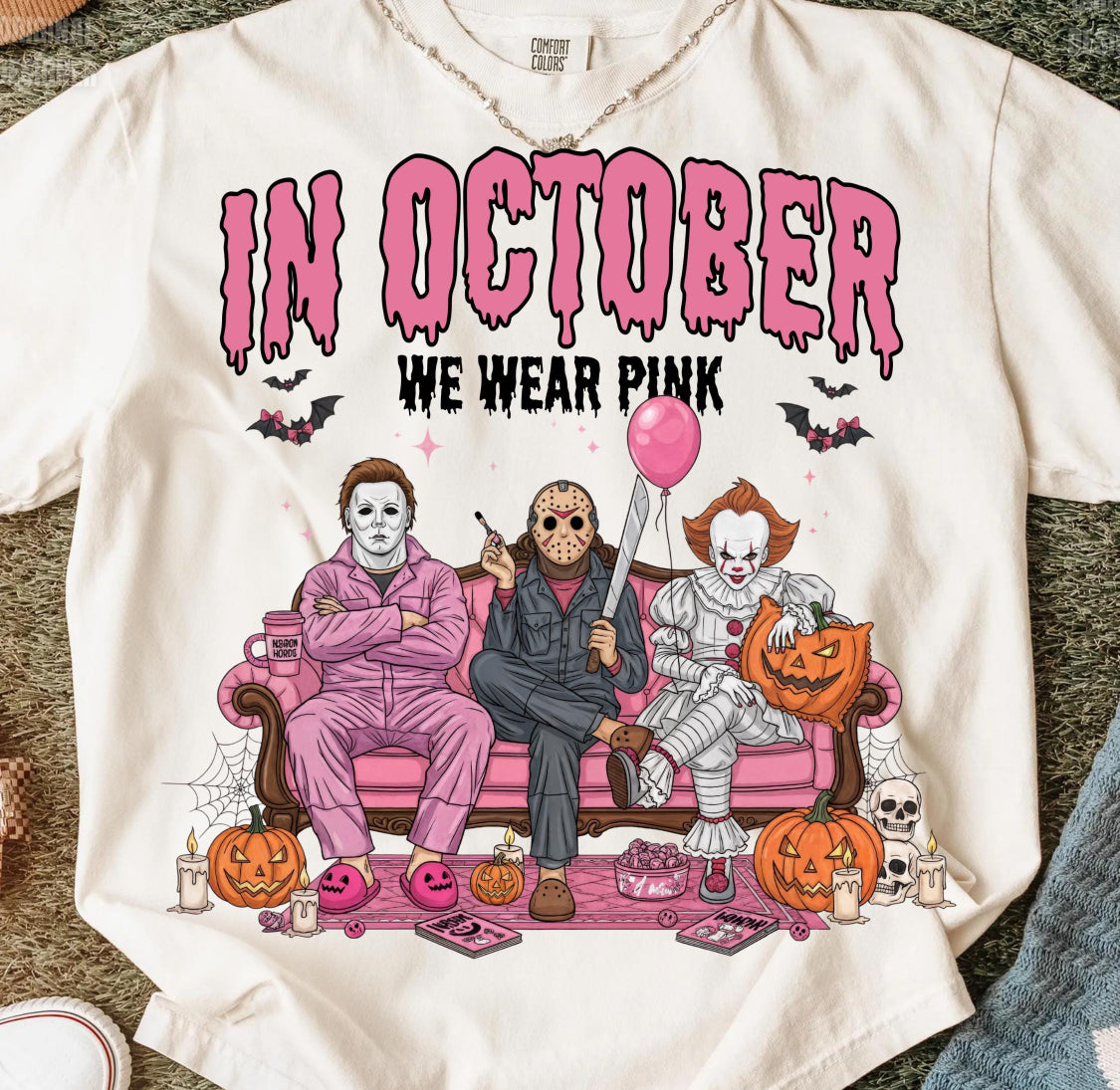 In October We Wear Pink - DTF Transfer - Ready to Press