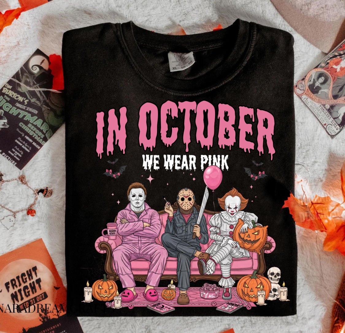 In October We Wear Pink - DTF Transfer - Ready to Press