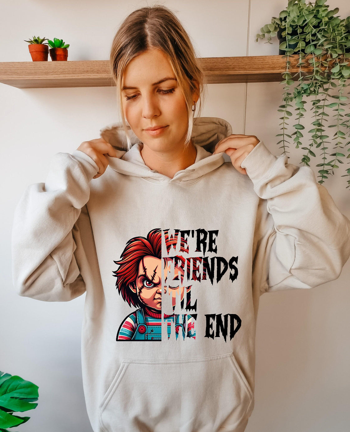 Chucky DTF Transfer - "We're Friends 'Till the End"