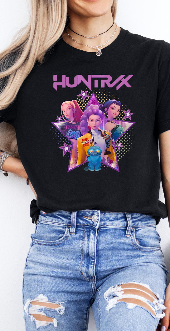 Huntrix Girl Squad - 3D Style DTF Transfer