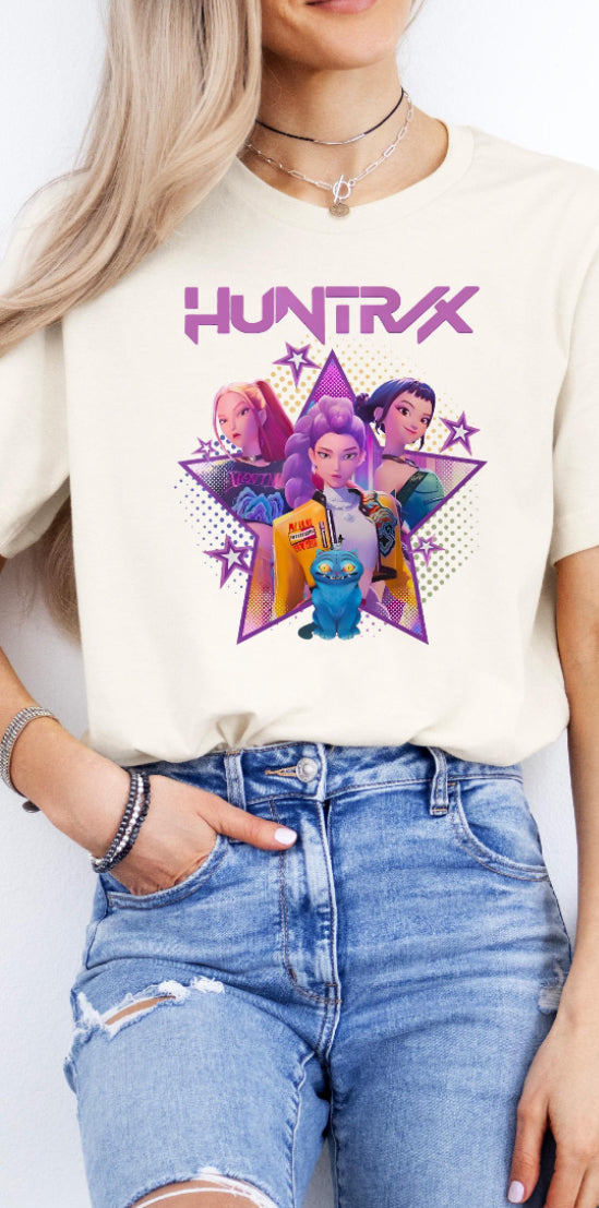 Huntrix Girl Squad - 3D Style DTF Transfer