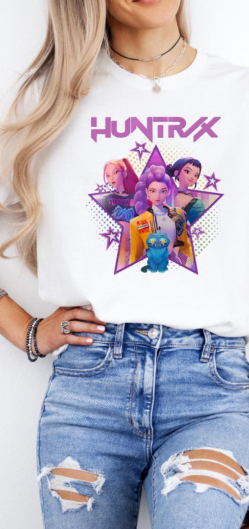 Huntrix Girl Squad - 3D Style DTF Transfer
