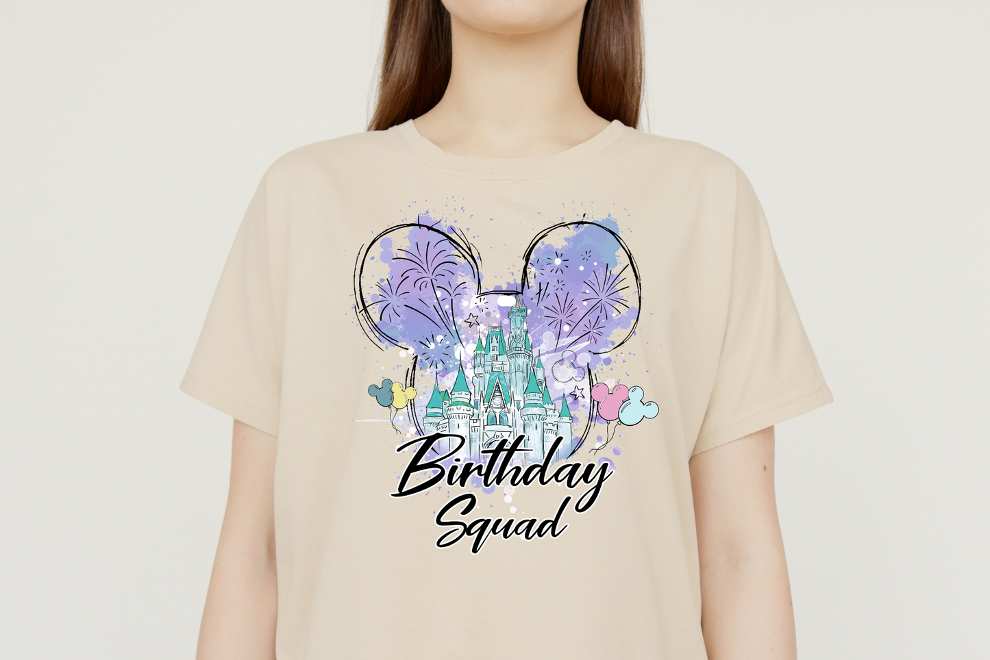 Cute Birthday Squad Shirt & Friends | Family Squad Shirts | Theme Park Shirts | Magical Birthday Squad Shirts
