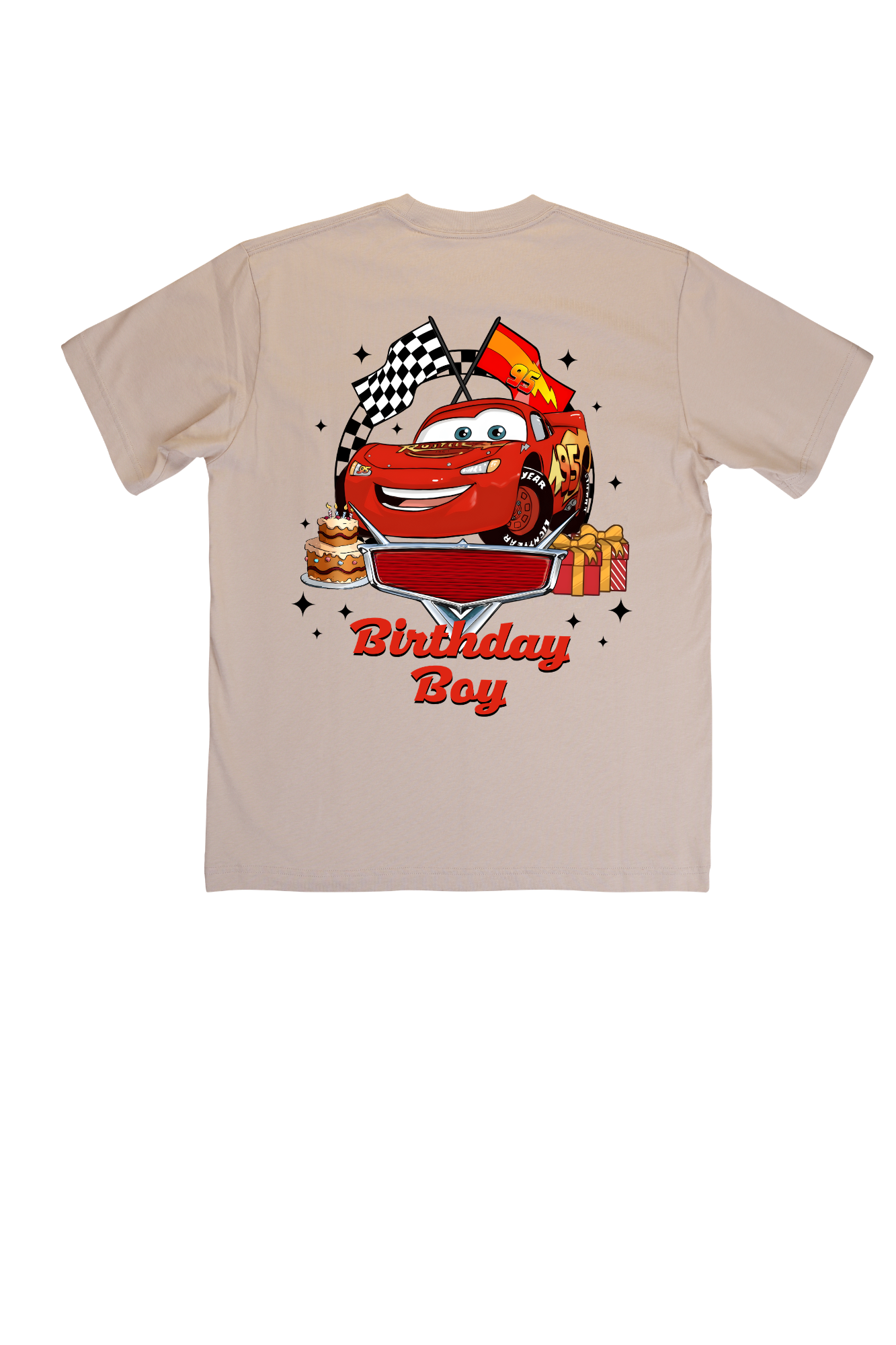 Birthday Boy Shirt | Race Car Birthday Shirt | Lightning Race Birthday Tee