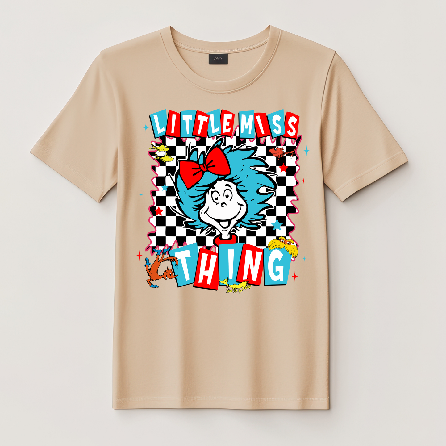 Little Miss Thing Inspired Tee | Read Across America Shirt | Dr. Seuss Week Graphic Tee
