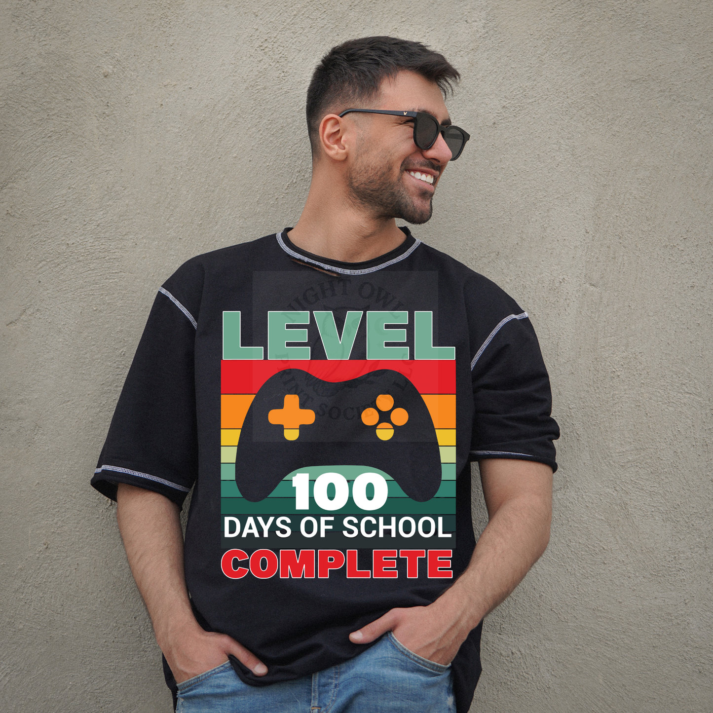 100 Days Of School Level Complete - DTF Transfer
