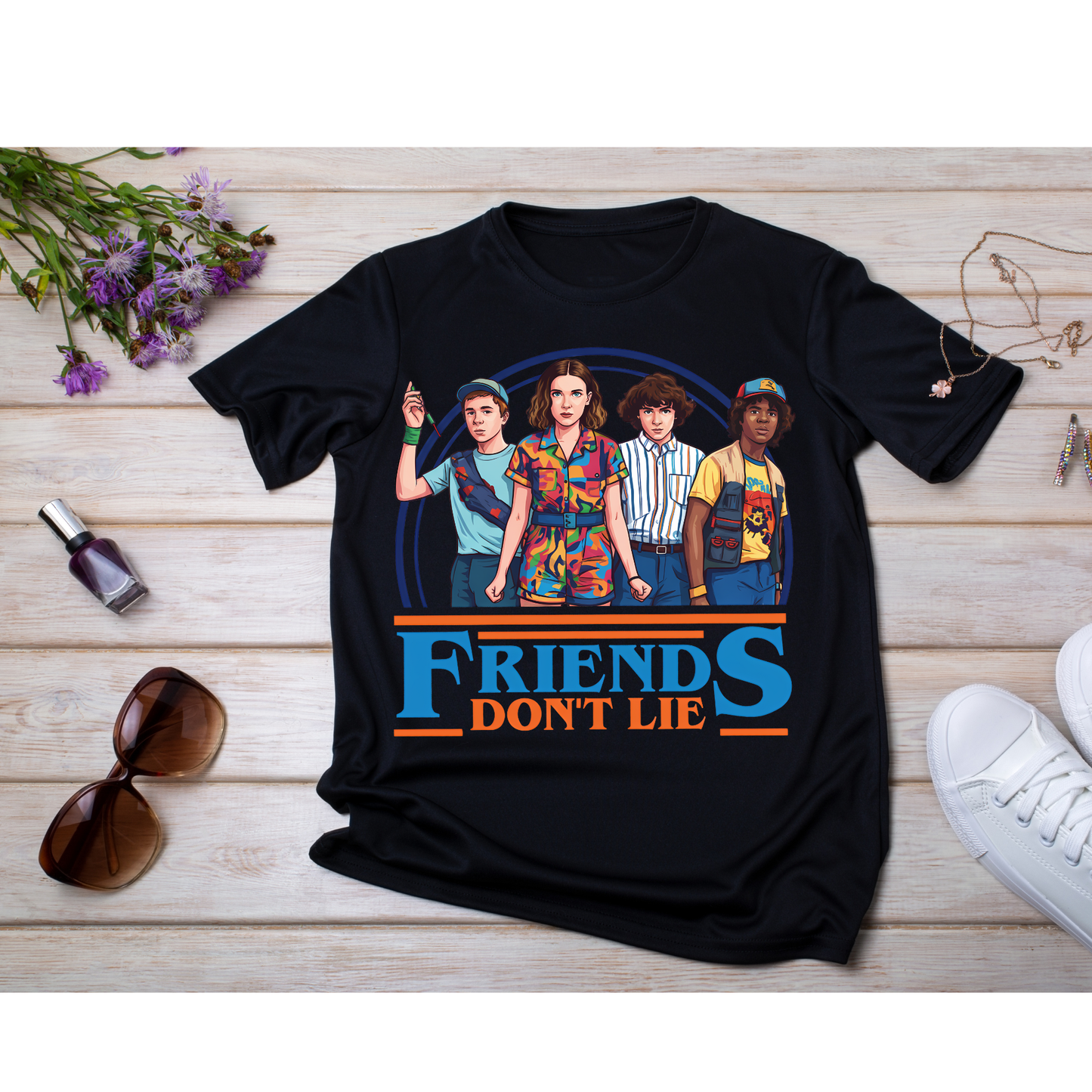 Friends Don't Lie - DTF transfer